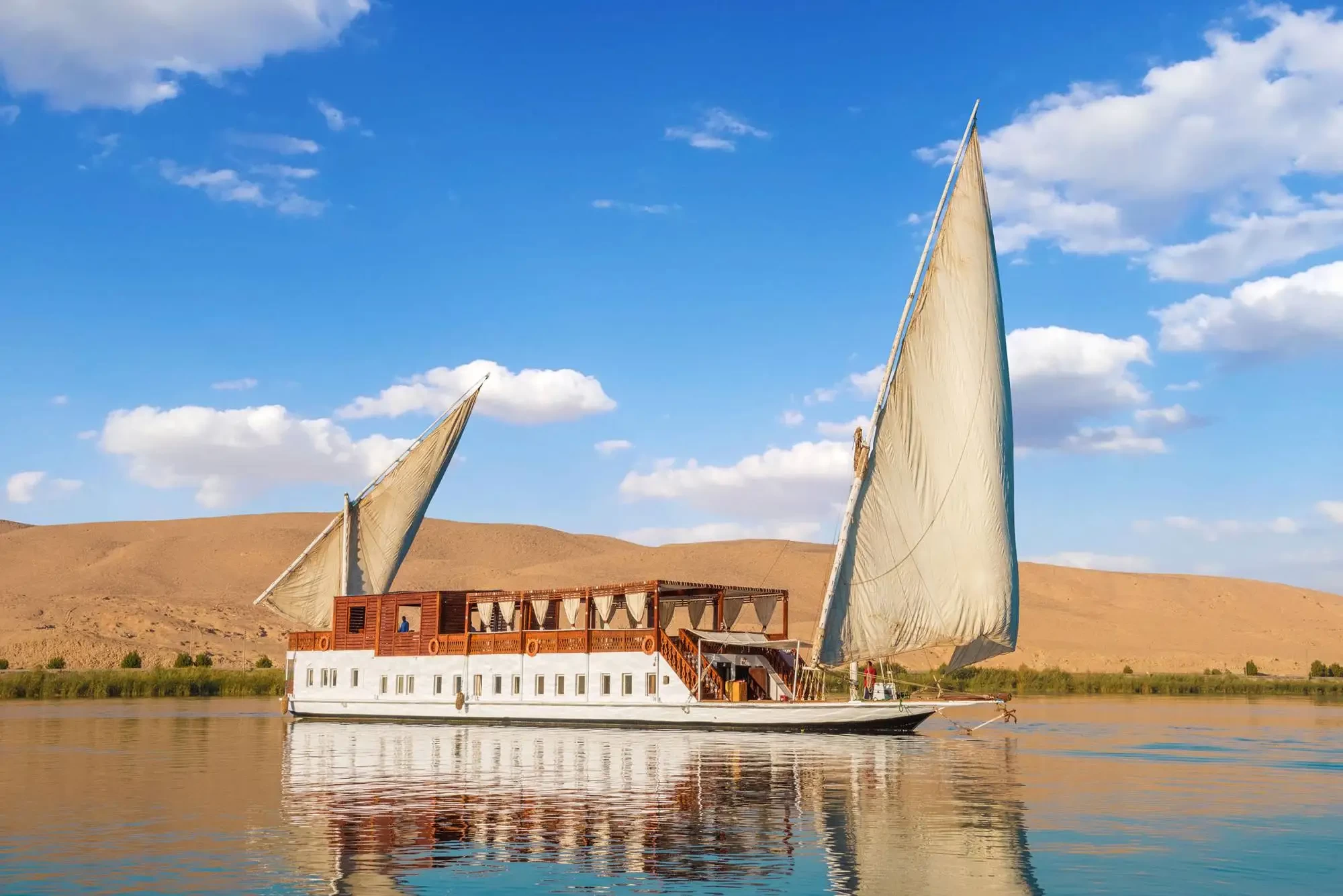 8 Days Dahabiya Luxurious Yacht & King Tut Adventure