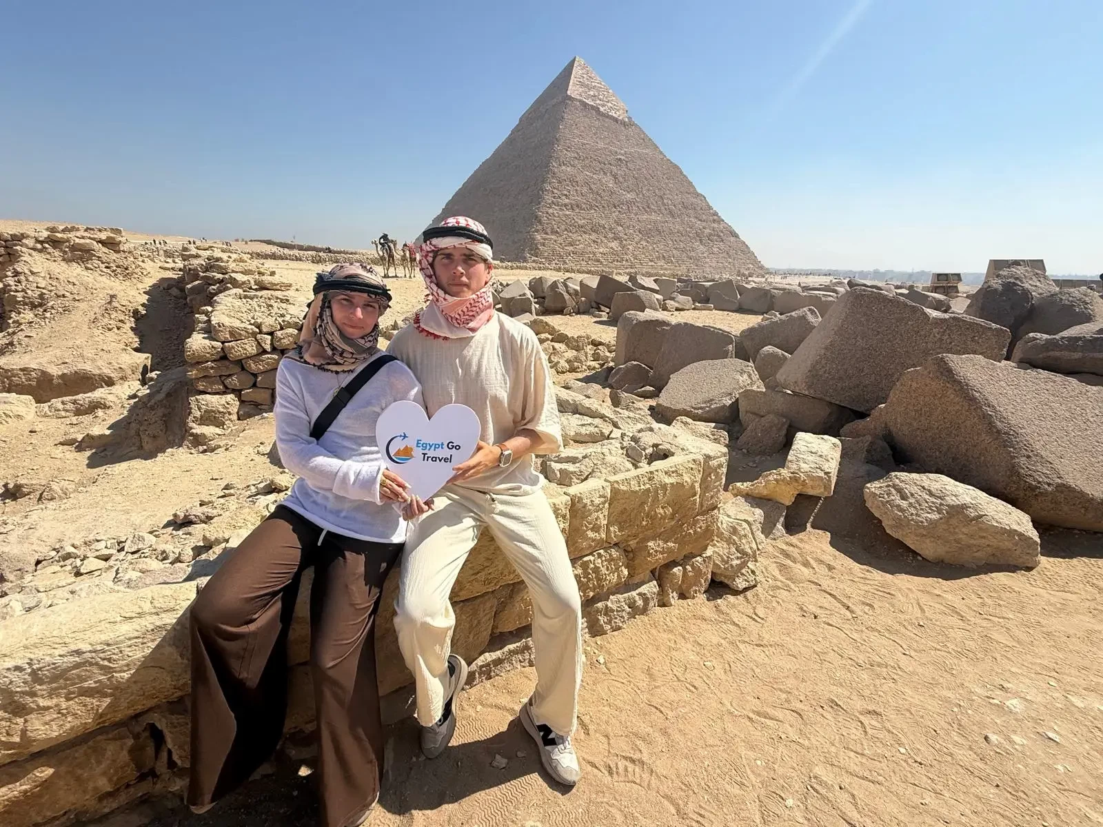 Giza Pyramids Private Tour with Camel Ride & ATV